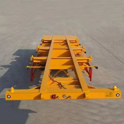 40トンのAQ軸用用骨格コンテナ 葉のスプリング懸垂を搭載した半トラック