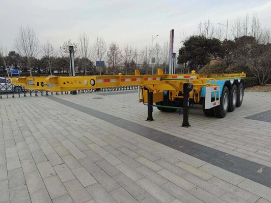 半トレーラー 三軸 20FT 40FT 重荷用 骨格型骨格型車体コンテナ