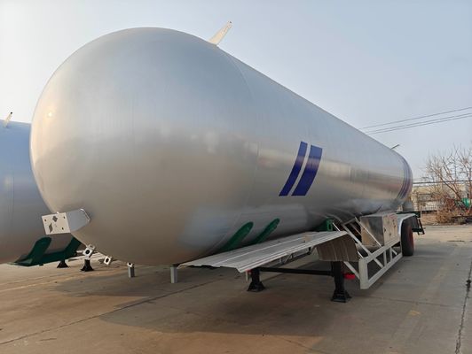 設計圧 1.61MPa 16.1bar 60m3 LPGガスタンク 半トレーラー 30tons LPGタンクトレーラー