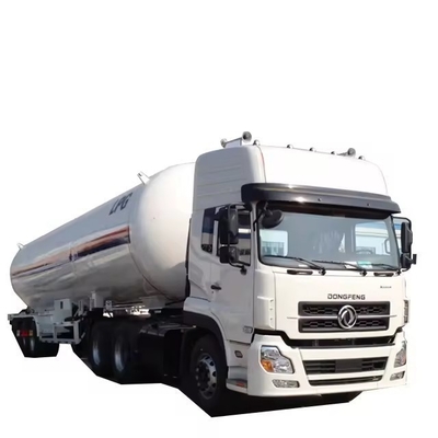 3 軸 4 室 ガソリンタンカー 重荷輸送用の半トレーラー