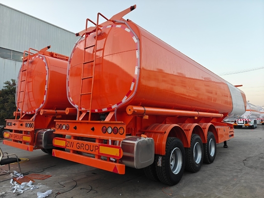 トレーダー 1820mm マックスウェイ 燃料タンク アルミオイルタンカー 半トレーラー 42000 45000 リッター 販売