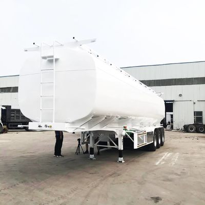 40000L散装セメントタンク トレーラー 4軸 アルミタンカー API 空気操作バルブ
