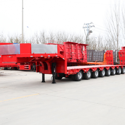 BPW/Fuwa Lowboy トラック 半トレーラー 60 80 100 トン 高強度多軸