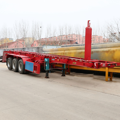 BPW/Fuwa Axles Steel Low Loader Low Bed Semi Truck Trailer Excavator 輸送用 エグバレーター用 鉄製 低負荷 低床 半トラック トレーラー