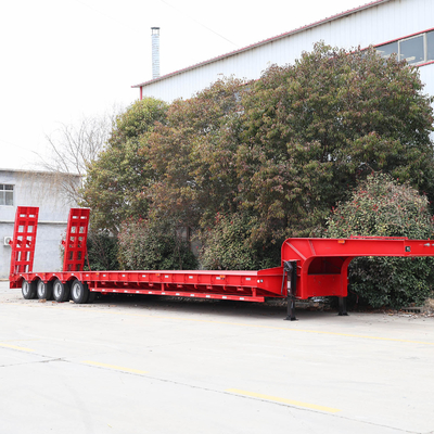 40FT 3軸半トレーラー 重荷輸送用50-80tグースネックトレーラー