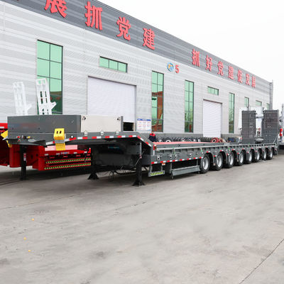 2軸3軸1軸の直線構造の低床半トレーラー ISO/TS16949認定