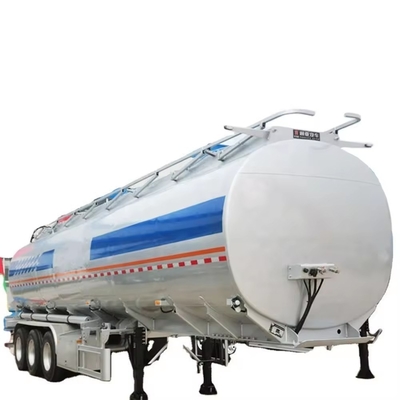 12 タイヤ アルミ燃料タンカー 油田用ガソリン用ディーゼル用半トレーラー