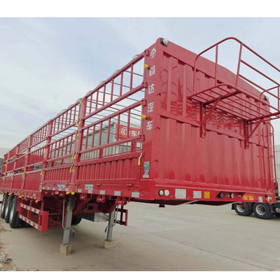 重荷用トラック用葉のスプリング付き13000*2500*3250mmセミトレーラー