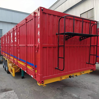 003 3 軸 30cbm 50tns フェンス 貨物 トラック トレーラー