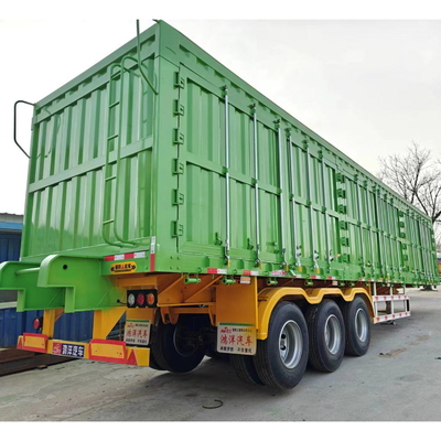 Sinotruk 3軸型/フェンス型/貨物トラック半トレーラーとJostまたはFuwa着陸車