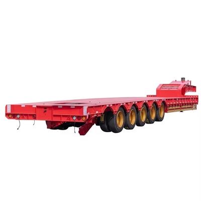 40FT 50トンの移動用フラットベッド半トレーラー