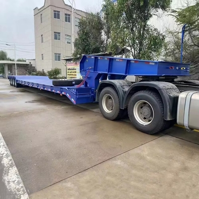 3本軸 50トン 60トン 低床ローボーイ 半トレーラー 40FT 低床トレーラー