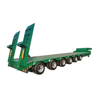 2240mm 走行台 3m 幅 60 トン 低床トレーラー 3 軸 輸送機械