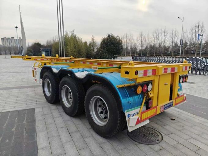 40′ Skeleton Flatbed Semi Trailers with Good Price