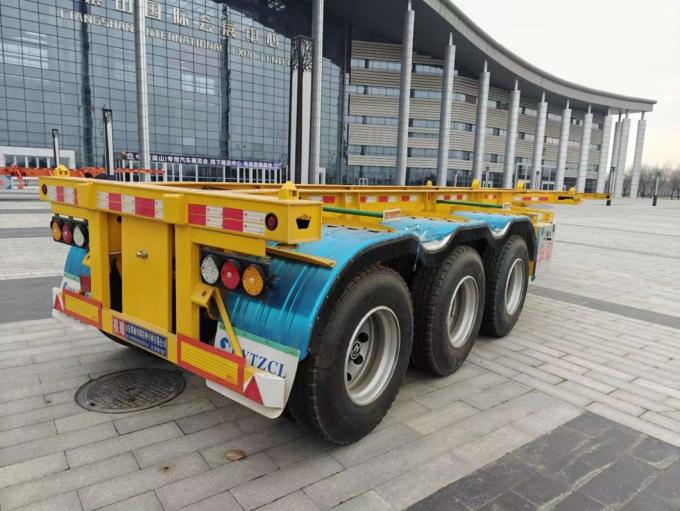 40′ Skeleton Flatbed Semi Trailers with Good Price