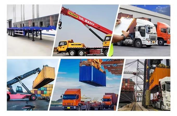 40′ Skeleton Flatbed Semi Trailers with Good Price